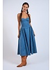 Penelope Denim Midi Dress