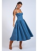Penelope Denim Midi Dress
