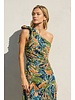 Rainforest Retreat Cotton Blend Midi Dress