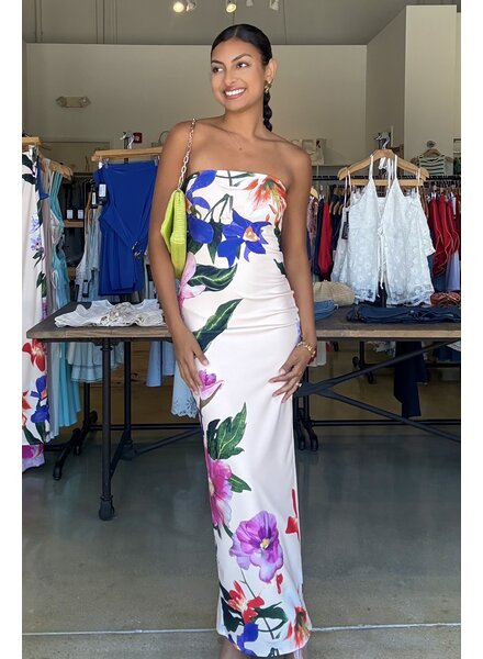 Summer in Bloom Column Dress