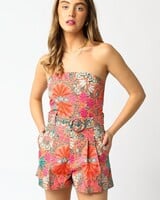 Calypso Flora Cotton Romper