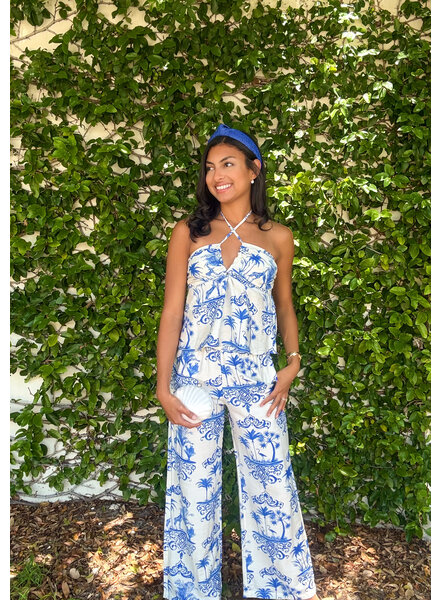 Palm Royal Flowy Halter Top