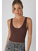 Dani Ribbed Reversible Crop Tank