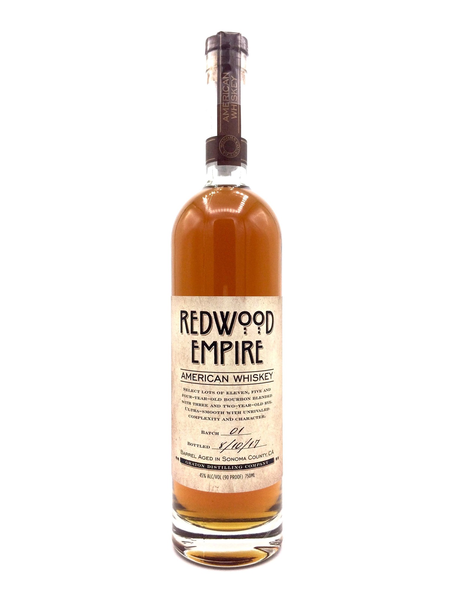 Redwood Empire Lost Monarch American Whiskey 750ml