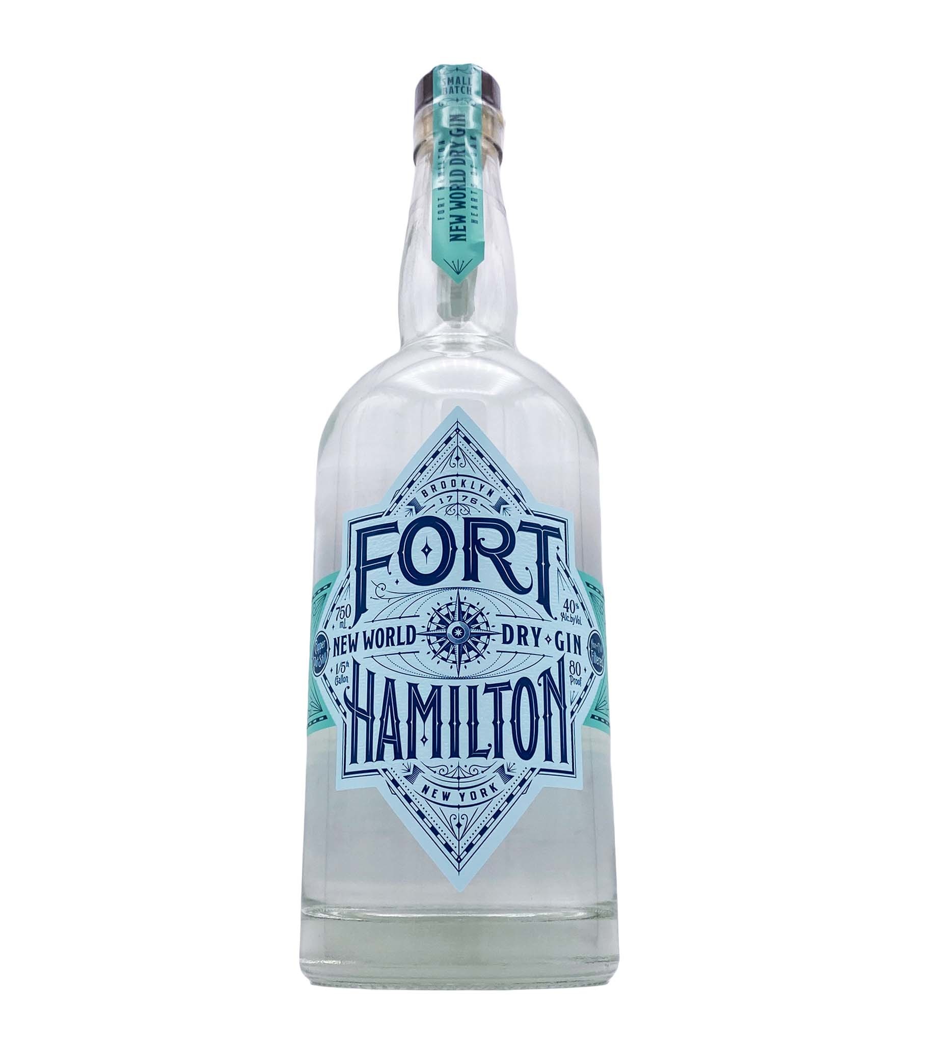 Fort Hamilton New World Dry Gin 750ml