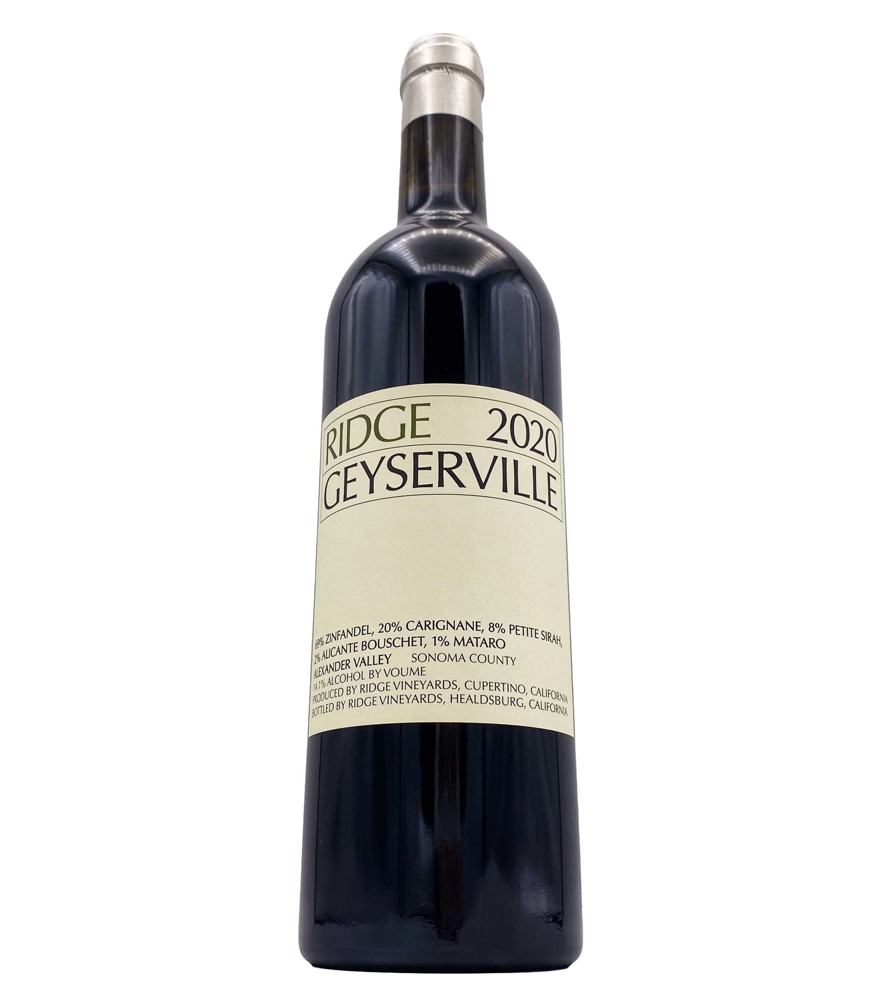 Geyserville Alexander Valley 2021 Ridge Vineyards