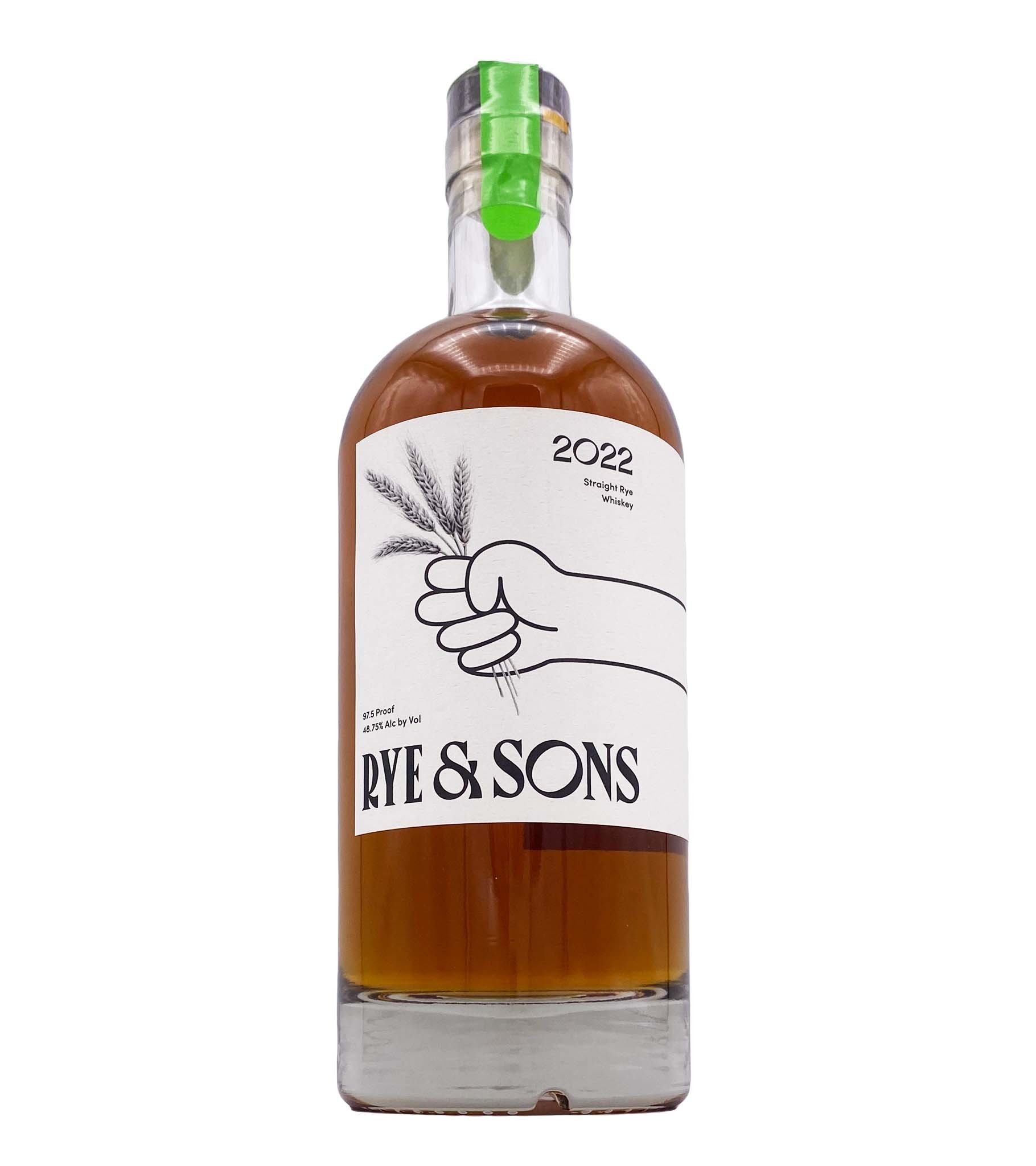 Rye & Sons Straight Kentucky Rye 750ml