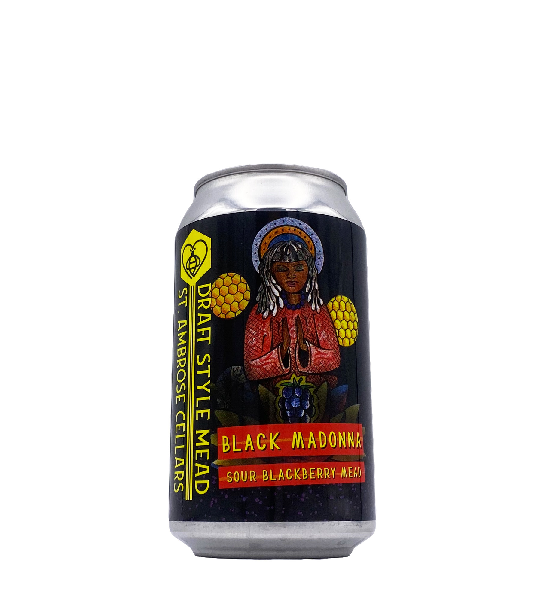 Black Madonna Mead 12oz (can) St. Ambrose