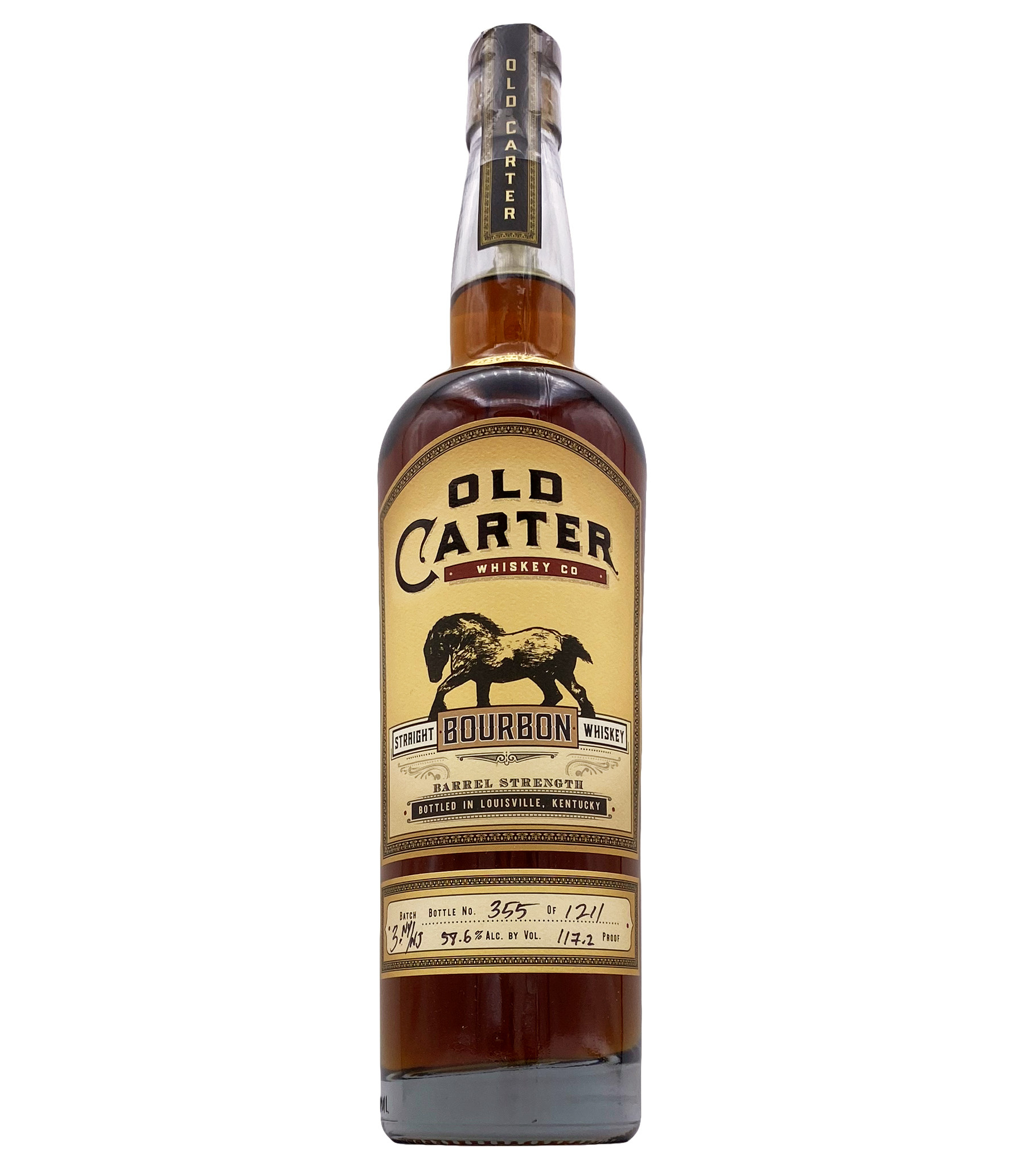 Old Carter Bourbon Very Small Batch #3 NY/NJ