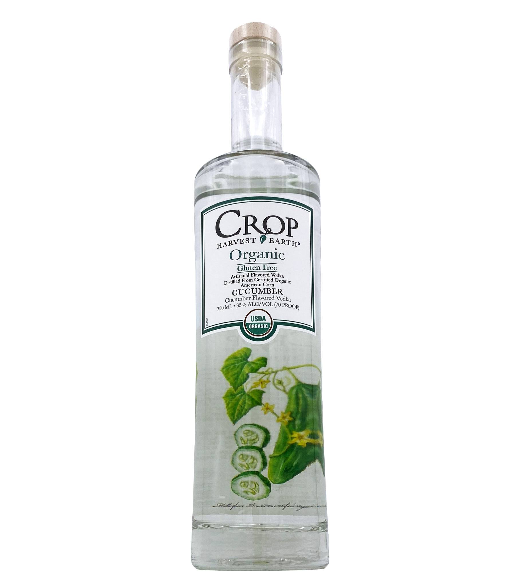 Cucumber Vodka Crop