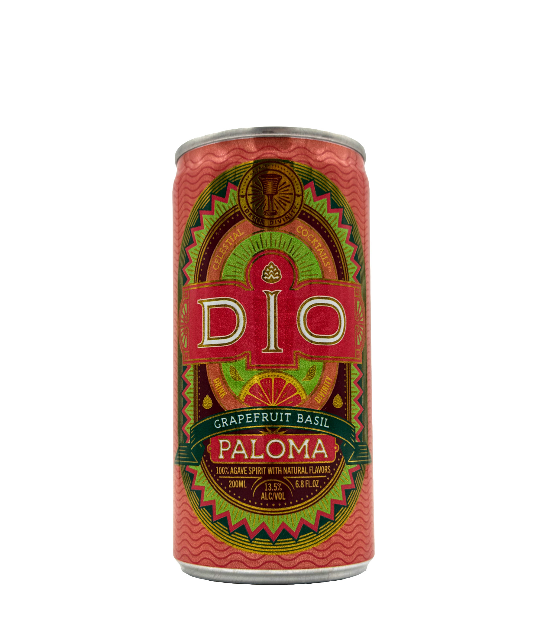 Grapefruit Basil Paloma 200ml (can) Dio