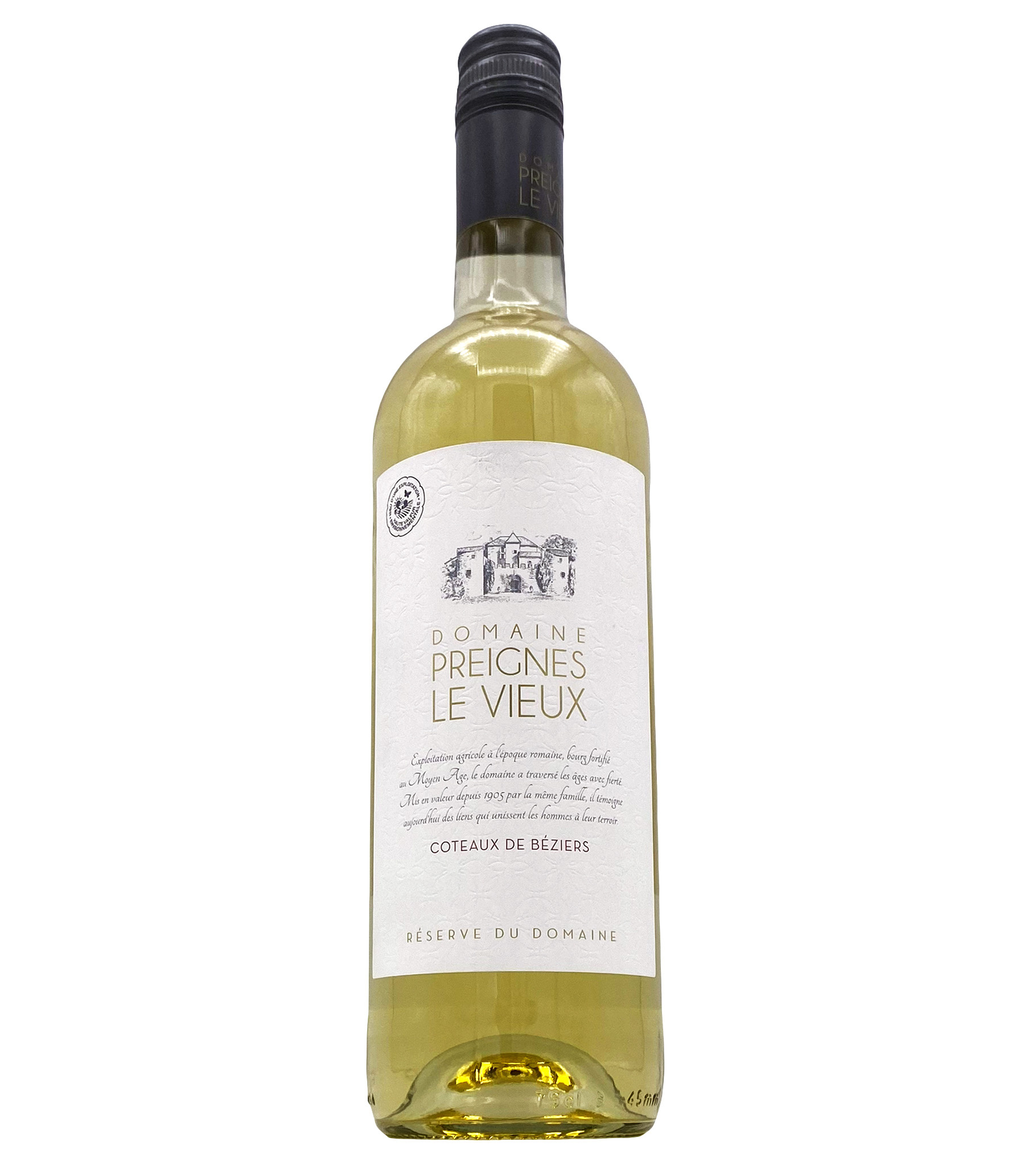 Coteaux du Béziers Blanc 2023 Preignes le Vieux