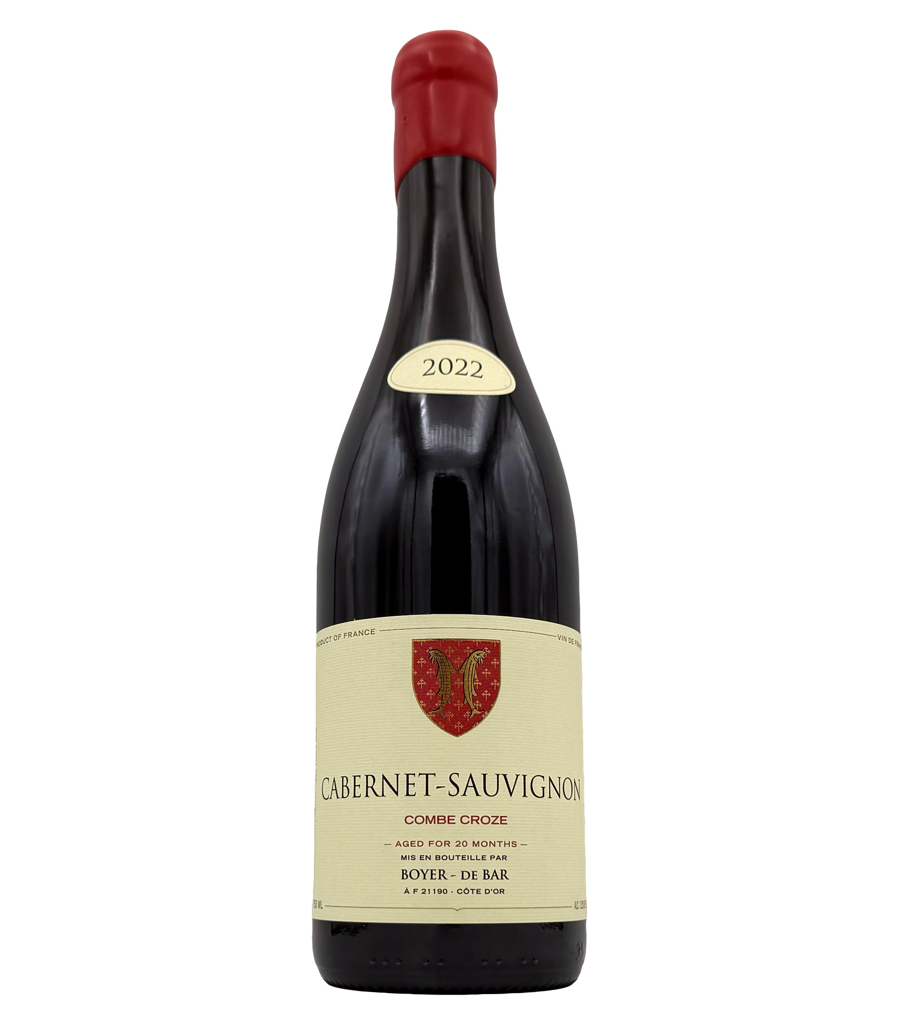 Cabernet Sauvignon Combe Croze 2022 Boyer De Bar
