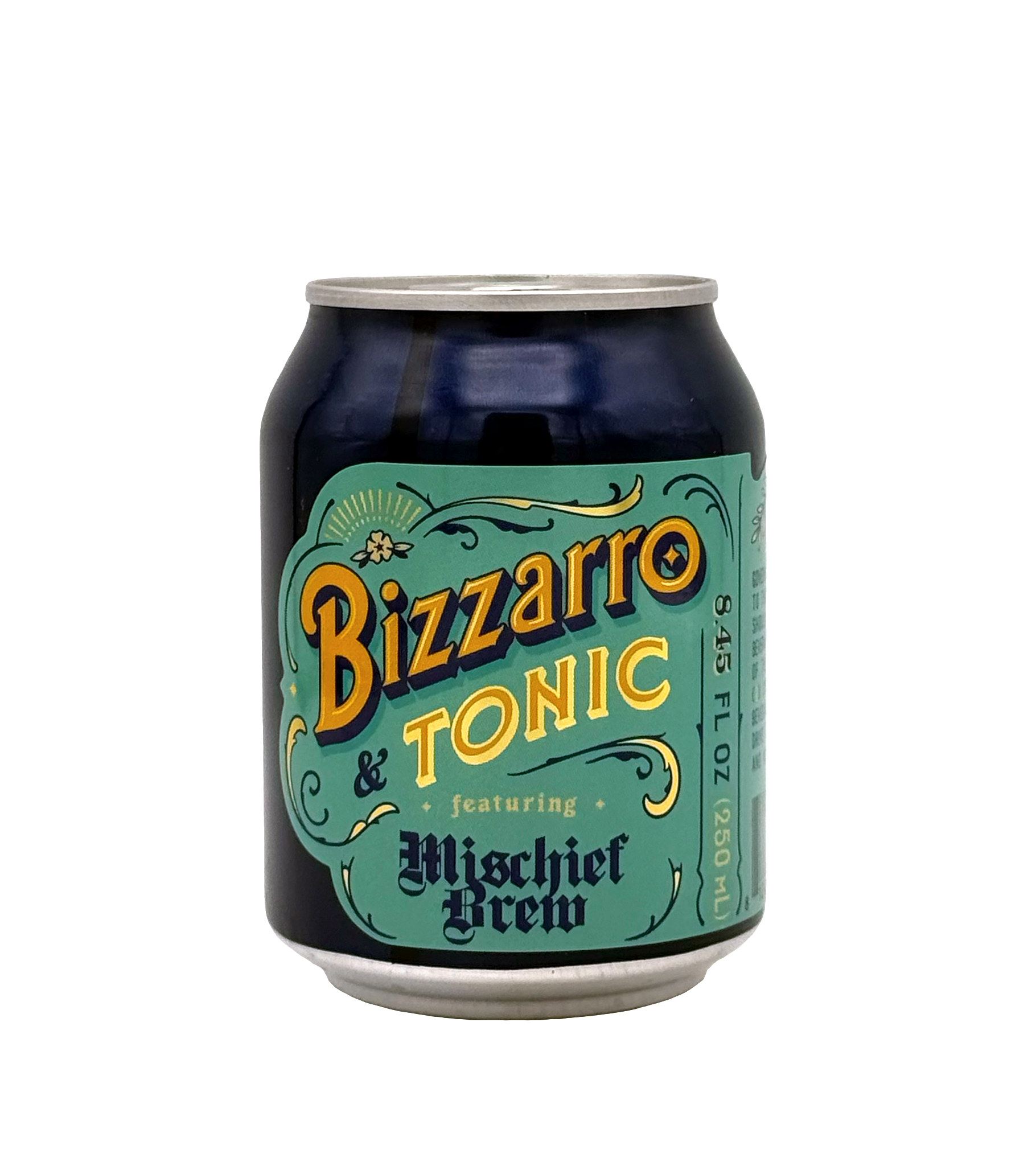 Bizarro & Mischief Brew Tonic 250ml (can) Bizarro