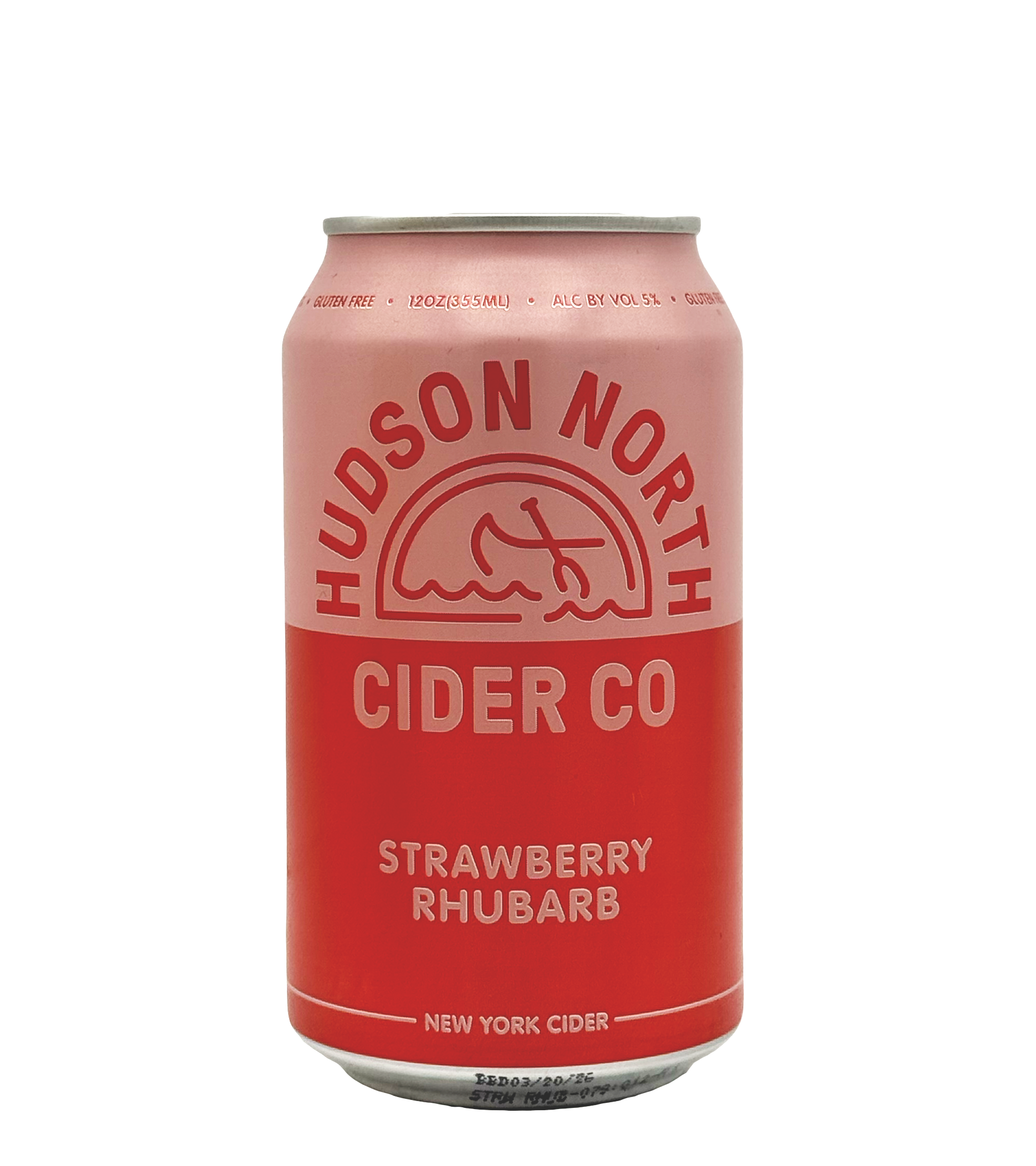 Strawberry Rhubarb 12oz (can) Hudson North