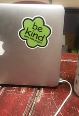Ben's Bells Vinyl Sticker - be kind flower