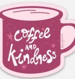 Vinyl Sticker - Coffee & Kindness