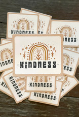 Juju & Moxie Vinyl Sticker - Kindness Rainbow Confetti