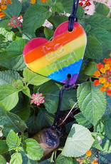 Ben's Bells Heart Ornament - PRIDE English