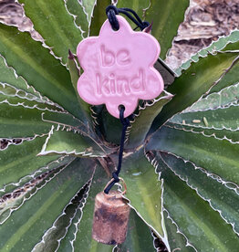 Ben's Bells Flower Ornament Pink