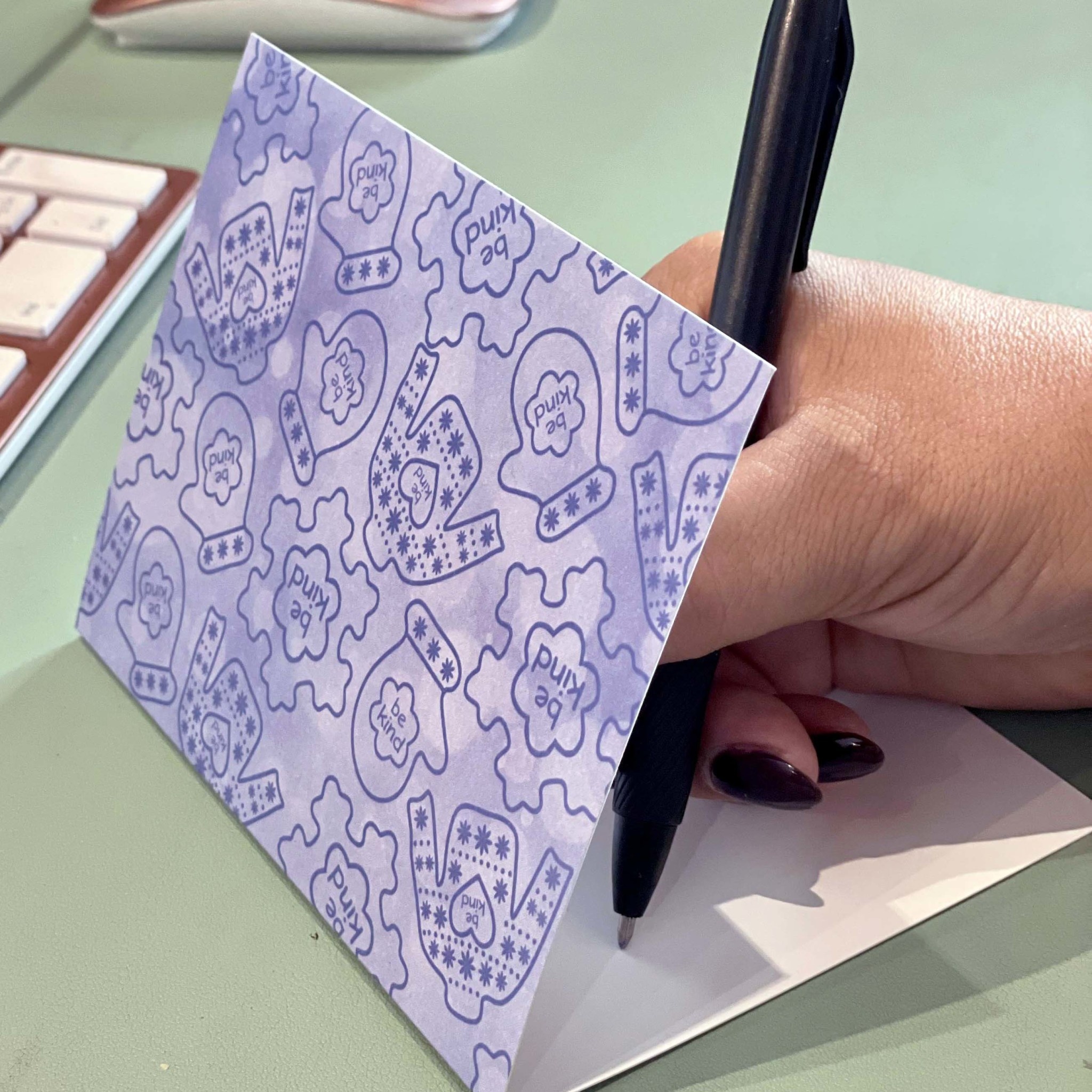 Ben's Bells Card - Holiday 6 Pack Blue