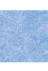 Ben's Bells Card - Holiday 6 Pack Blue