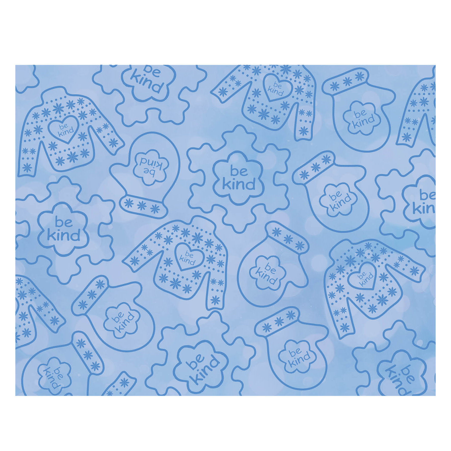 Ben's Bells Card - Holiday 6 Pack Blue