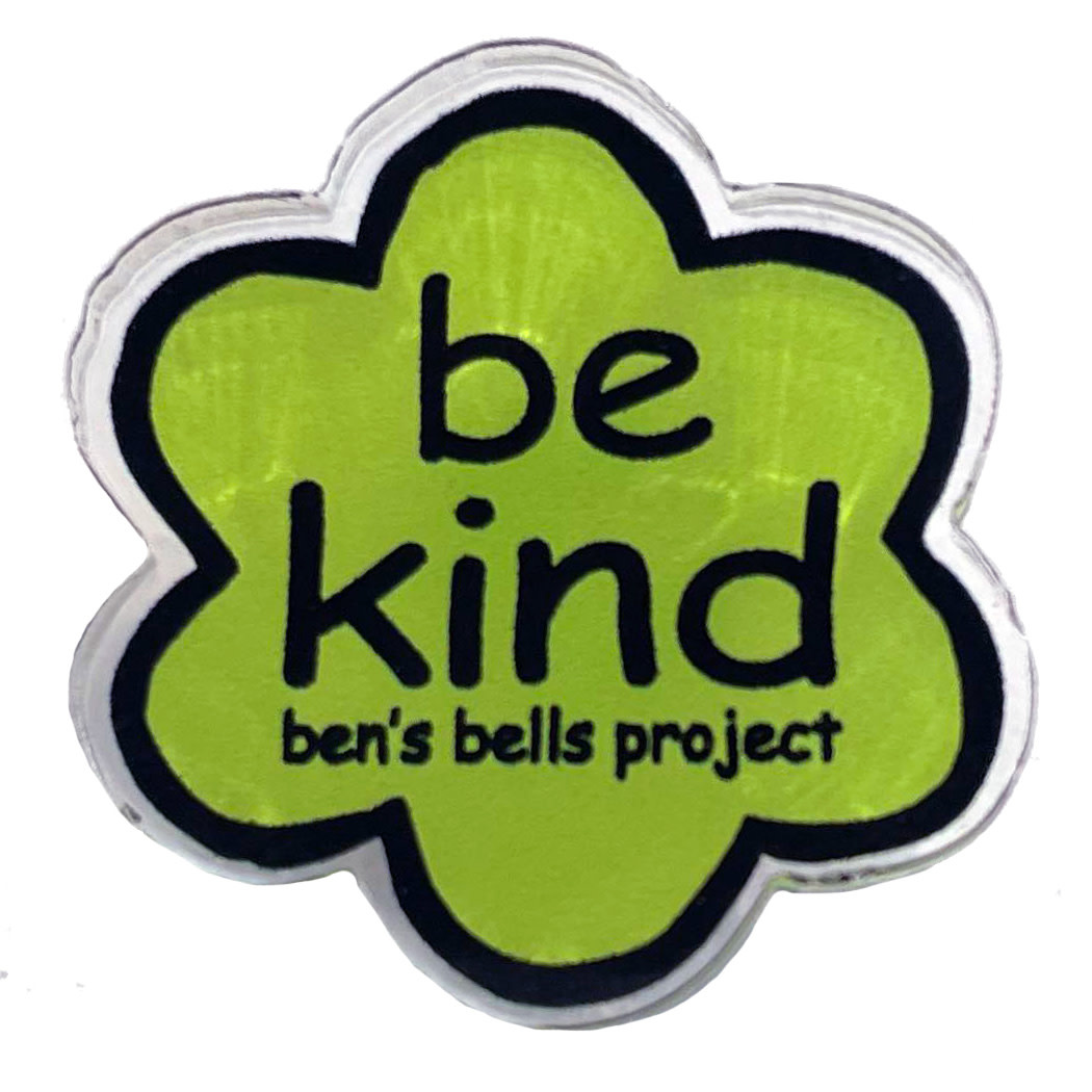 Ben's Bells Acrylic Pin