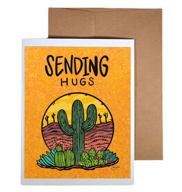 Annotated Audrey Card - Sending Hugs (Annotated Audrey)