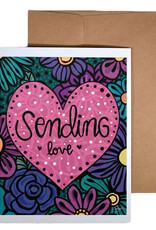 Annotated Audrey Card- Sending Love (Annotated Audrey)