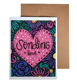 Annotated Audrey Card- Sending Love (Annotated Audrey)