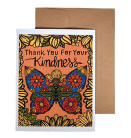 Annotated Audrey Card - Thank You for Your Kindness  (Annotated Audrey)