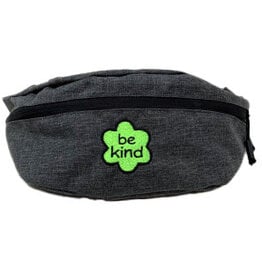 Kind Stitches Embroidered Premium Fanny Pack Grey