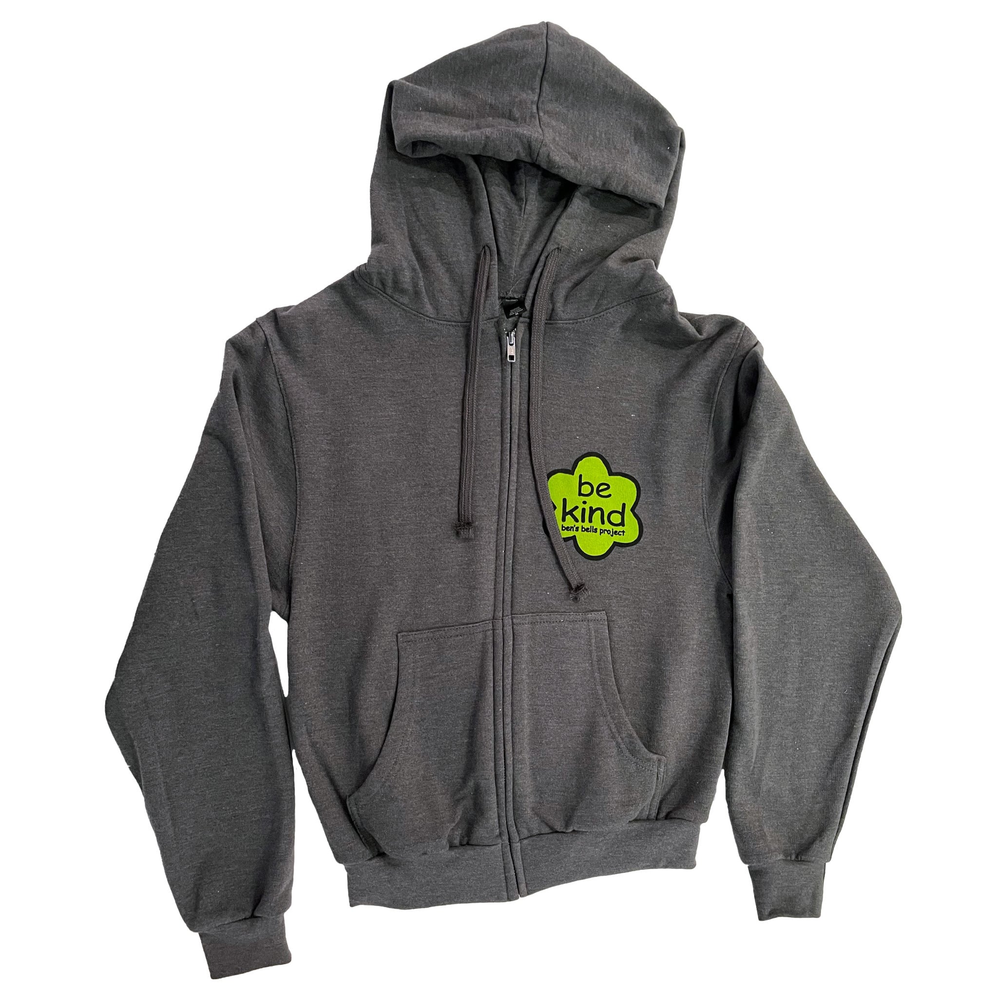 Ben's Bells Hoodie - Heather Denim