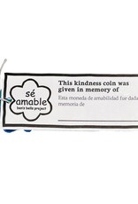 Ben's Bells Kindness Coin 'In Memory of' (10 Pack)