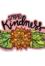 Annotated Audrey Vinyl Sticker - Spread Kindness