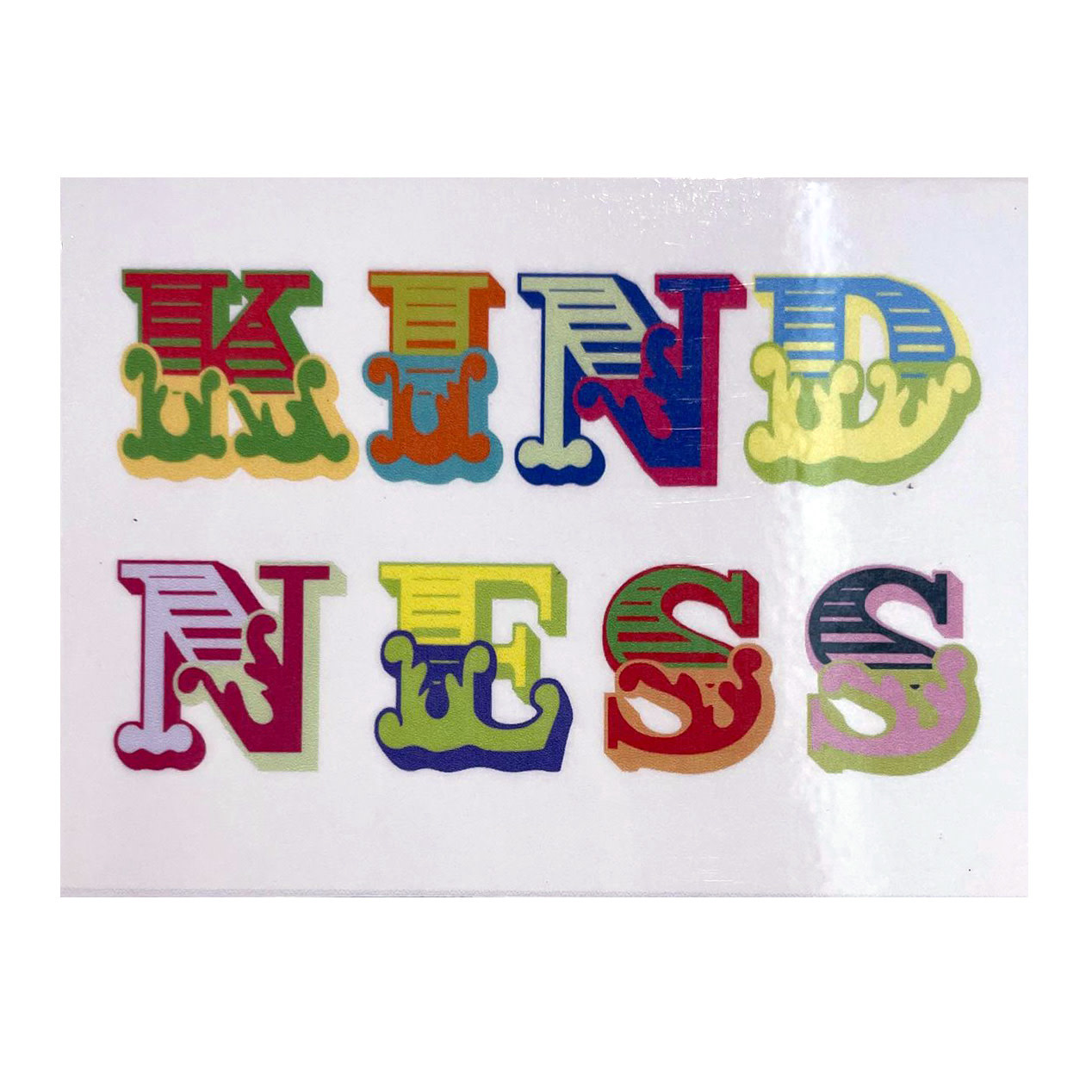 Juju & Moxie Vinyl Sticker - Kindness