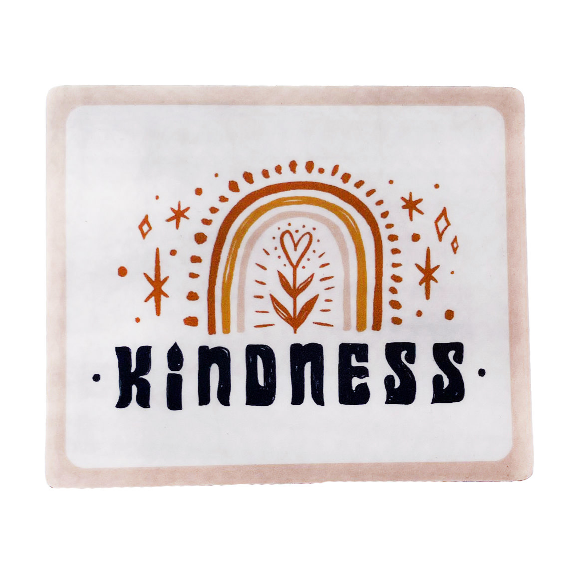 Juju & Moxie Vinyl Sticker - Kindness Rainbow Confetti