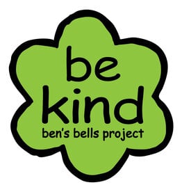 Ben's Bells "Be Kind" Bumper Sticker