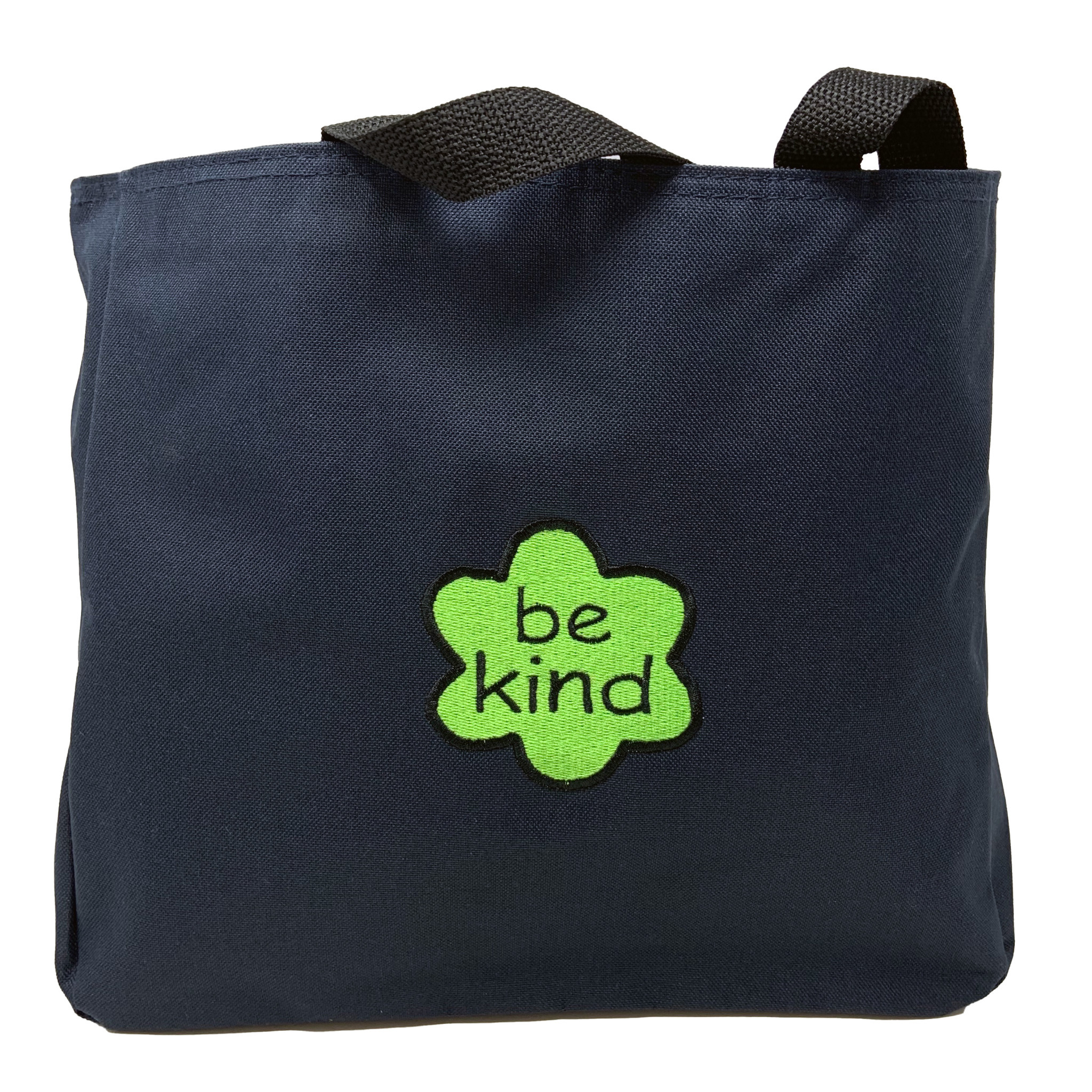 Kind Stitches Embroidered Tote