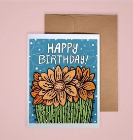 Card - Happy Birthday Barrel (Annotated Audrey)
