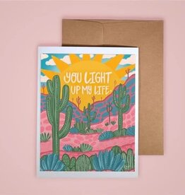 Card - You Light Up My Life (Annotated Audrey)