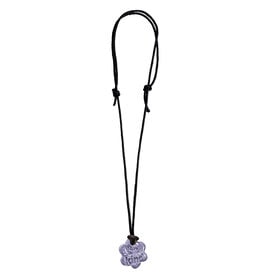 Ben's Bells Flower Necklace Purple Haze