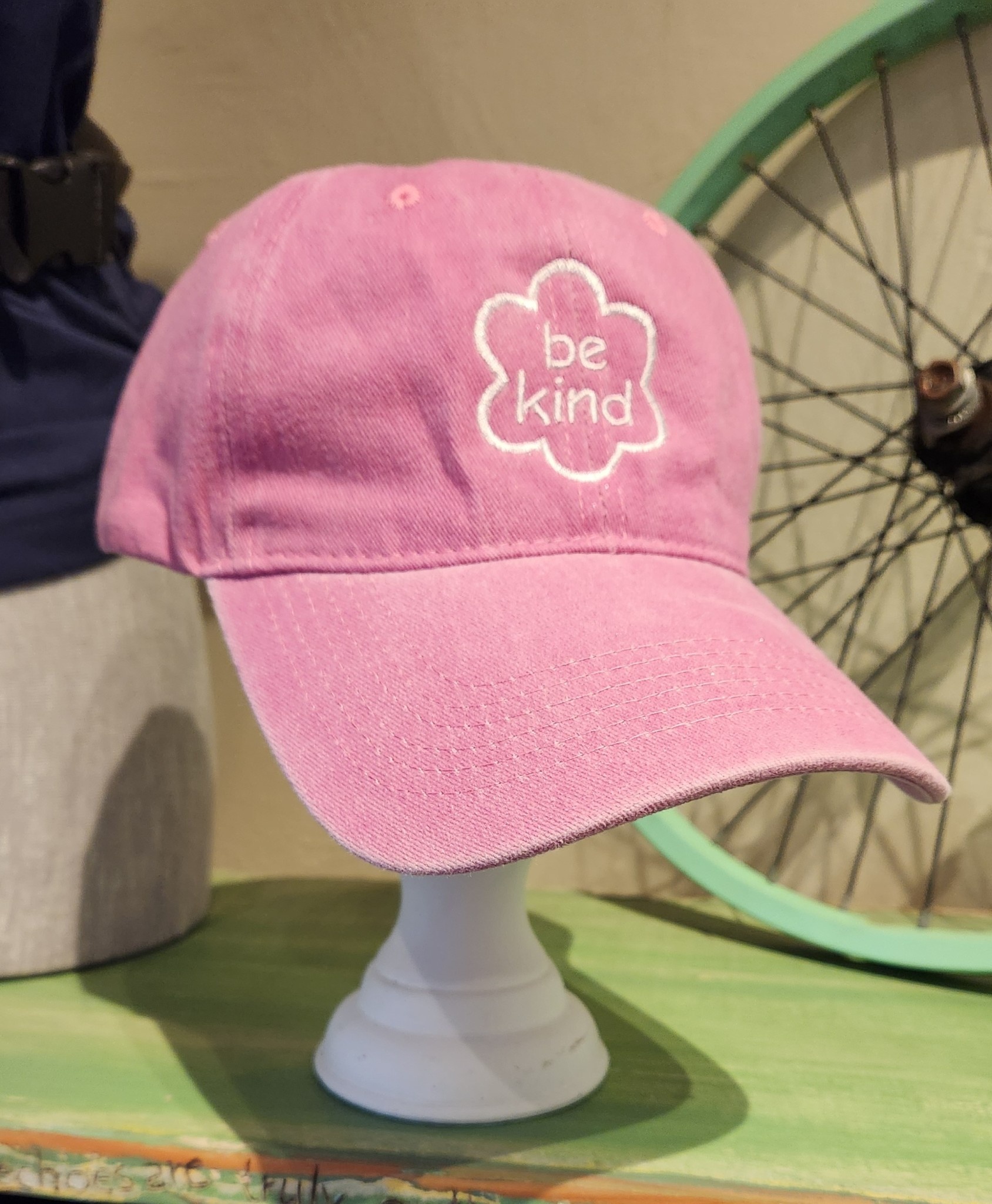 Kind Stitches Embroidered Dad Hat - Pigment Dyed