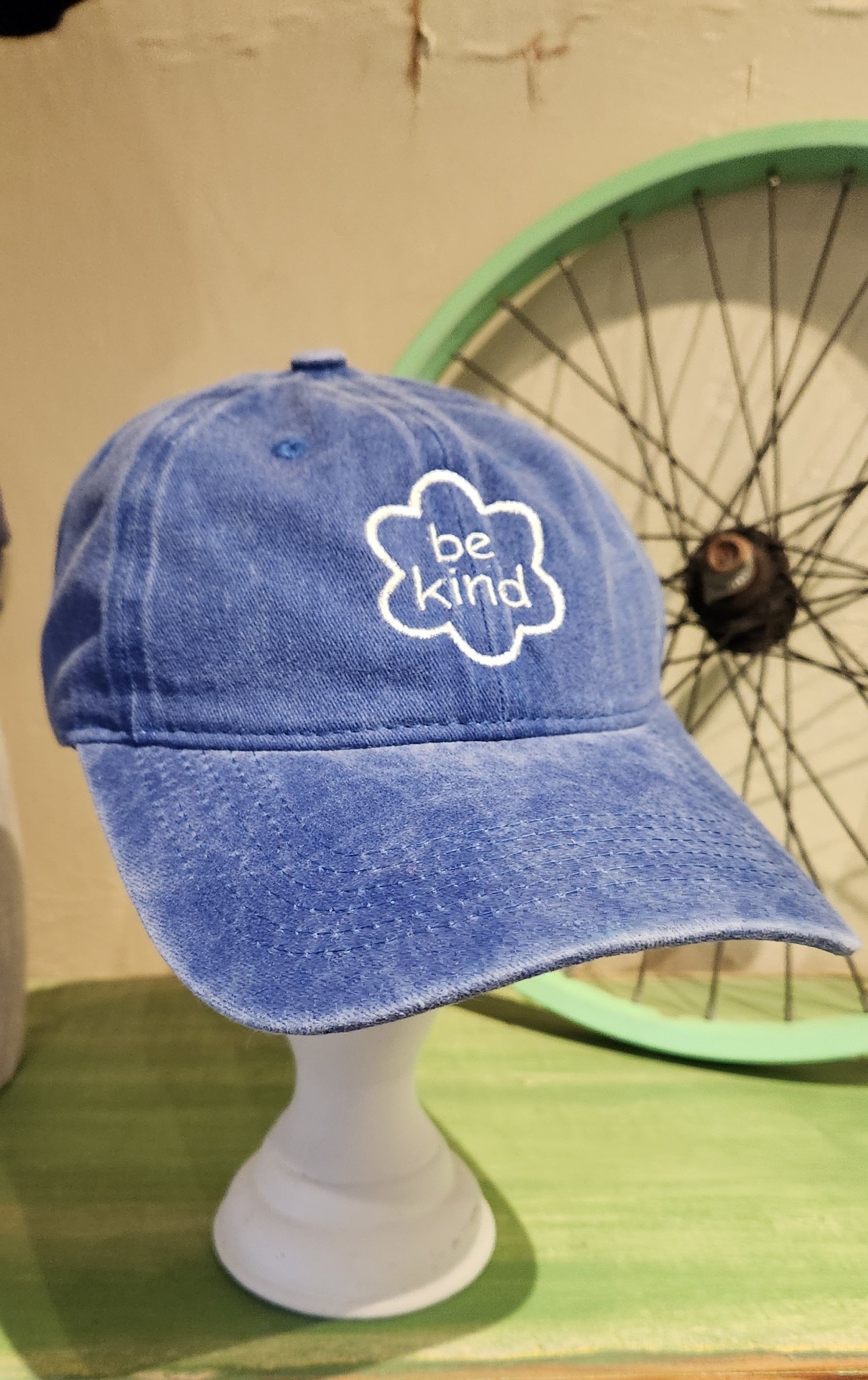 Kind Stitches Embroidered Dad Hat - Pigment Dyed
