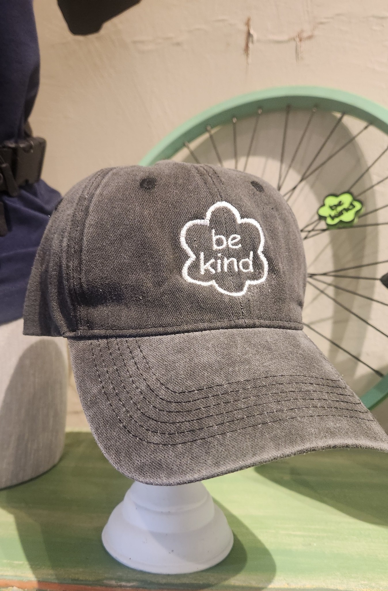 Kind Stitches Embroidered Dad Hat - Pigment Dyed