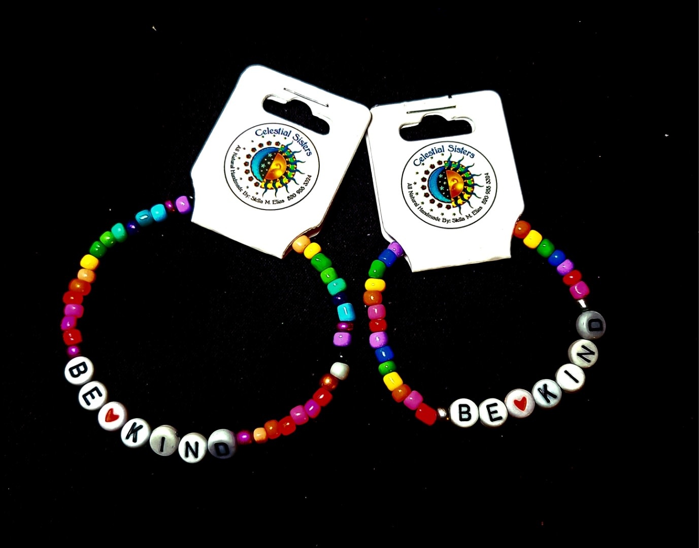 Beaded Rainbow Bracelet