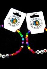 Beaded Rainbow Bracelet