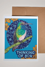 Annotated Audrey Card - Thinking Of You Perch (Annotated Audrey)