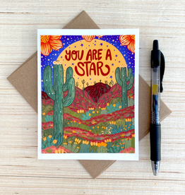 Annotated Audrey Card - You Are a Star (Annotated Audrey)